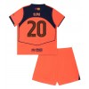 Dječji Nogometni Dres Barcelona Dani Olmo #20 Rezervni 2025-26 Kratak Rukav (+ Kratke hlače)